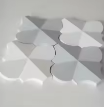 วัสดุตกแต่งผนัง 3 มิติ ใหม่ คอนกรีต UHPC <span class=keywords><strong>อิฐ</strong></span>ปูนซีเมนต์ 3 มิติ สำหรับตกแต่งภายในร้านโทรศัพท์ - Product Image 4