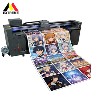 Stabile Leistung UV-Hybrid-Drucker ED400 1800mm für Gewerbliche Nutzung Leder-Etiketten & Kartendruck 2400 DPI - Product Image 1