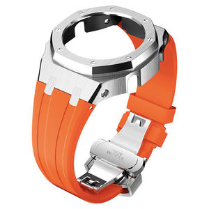 ชุดอุปกรณ์ตกแต่งนาฬิกา <span class=keywords><strong>G</strong></span>-<span class=keywords><strong>Shock</strong></span> GA2100 สายยางแบบโลหะ ชุดดัดแปลงหรูหรา สำหรับนาฬิกา <span class=keywords><strong>Casio</strong></span> <span class=keywords><strong>G</strong></span>-<span class=keywords><strong>Shock</strong></span> GA2100 - Product Image 4