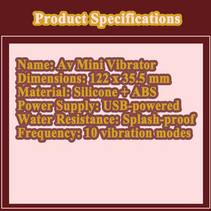 Mini Vibrador Portátil <span class=keywords><strong>de</strong></span> Clítoris, Varita Mágica <span class=keywords><strong>de</strong></span> Video AV Japonesa, Masajeador, Varita <span class=keywords><strong>de</strong></span> Masaje Japonesa para Lesbianas, Vibrador, Juguete Sexual para Mujeres - Product Image 6