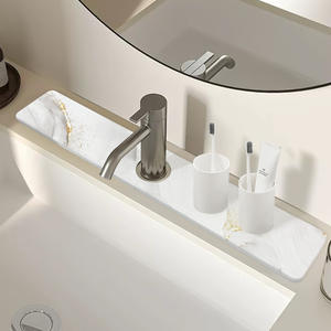 แผ่นรองครัวอะคริลิค Jiangsu Green Product ขนาด 60x1040x10 มม. รูปทรงสี่เหลี่ยมผืนผ้า แห้งเร็ว สำหรับอ่างล้างจาน ลายกราฟิก - Product Image 3