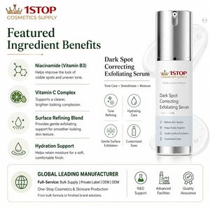 Sérum Visage Professionnel Éclaircissant Anti-<span class=keywords><strong>Taches</strong></span> <span class=keywords><strong>Brunes</strong></span>, <span class=keywords><strong>Taches</strong></span> de Vieillesse, <span class=keywords><strong>Taches</strong></span> de Rousseur et Mélasma à la Niacinamide - Product Image 3