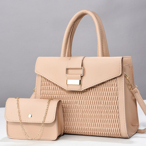 Bolso de Hombro Mediano de PU para Hombre de Alta Gama, Diseño de Avestruz, Color Sólido, Cierre de Cremallera y Hebilla, Correa Ajustable, 3L+, Primavera 2025 - Product Image 3