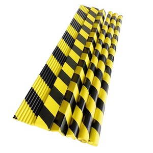 פס הגנה מגומי בצורת L, צהוב-שחור, נגד התנגשויות, דביק עצמית, ידידותי לסביבה, מסוג NBR, לשימוש תעשייתי, להגנה על פינות במוסכים. - Product Image 6