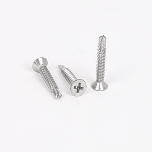 Tornillo autorroscante de cabeza Phillips avellanada de acero inoxidable 410, métrico, grado 2, para aplicaciones en metal - Product Image 3
