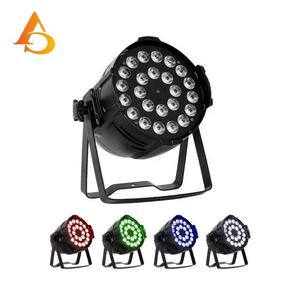 Équipement d'éclairage, projecteur PAR pour scène, lumière PAR LED DMX RGBW 24x12W 4 en 1, projecteur PAR LED - Product Image 1