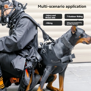 Sıcak satıcı büyük köpek koşum sırt çantası nefes taşınabilir evcil hayvan taşıyıcı açık kullanım için büyük köpekler için mükemmel - Product Image 5