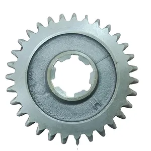 China Manufacturer Heavy Machinery Durable Harden Aluminum Large Double Gear Wheel