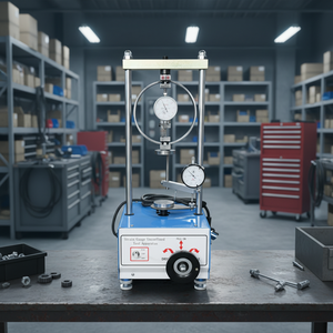 Equipo Profesional de Prueba de Compresión No Confinada Digital y Eléctrico para Laboratorio de Resistencia del Suelo |   Construcción de Acero Inoxidable 220V - Product Image 1