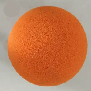 Hot-Selling Wear-Resistant Condenser Pipe Cleaning Sponge Ball Made Durable NBR EPDM Rubber Materials Custom Moulding Cutting