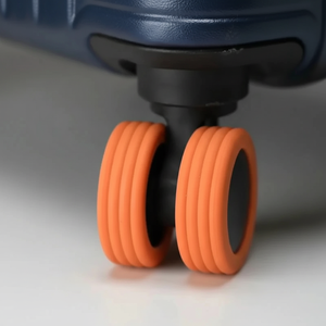 4PCS Protecteur de roues de bagages Roues en silicone Caster Shoes Bagages de voyage Valise Réduire le bruit Roues Guard Cover Accessories - Product Image 1