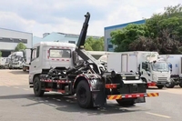 Camion benne à benne basculante diesel Dongfeng 4x2 à prix d'usine, avec compacteur amovible de 16 m et boîte de vitesses