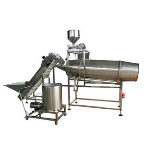 Máquina Automática de Alta Calidad para Sazonar Papas Fritas y Otros Snacks, de Acero Inoxidable, de Gran Tamaño - Product Image 1