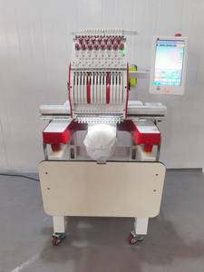Yeshi Duy Nhất Đầu Tự Động Hat Hàng May Mặc Phẳng Đa Chức Năng 9/12/15 Kim Máy Tính Thêu - Product Image 5