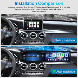 Autoradio Android 10.25" per <span class=keywords><strong>Mercedes</strong></span> Classe A B <span class=keywords><strong>C</strong></span> E GLA CLA con GPS Integrato, Carplay, Stereo per Cruscotto, Lettore Multimediale DVD - Product Image 6