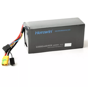 แบตเตอรี่ลิเธียมโพลิเมอร์ HD UAV Power 12S 22000mAh 22.2V 20C ได้รับการรับรองมาตรฐาน CE สำหรับรถบังคับวิทยุ/รถยนต์/โดรนพ่นยาทางการเกษตร - Product Image 3