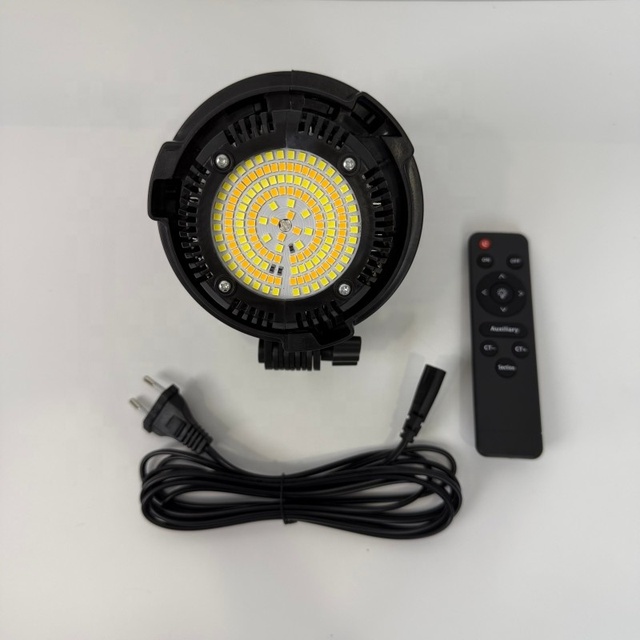 100W Standalone LED Video Light Head Bowens Mount Professional Photography Studio Spotlight CRI 96 Stepless Dimming