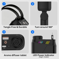 Chargeur de voiture à charge rapide avec câble d'extension aromathérapie et adaptateur de chargeur de voiture ciel étoilé – Vente directe usine
