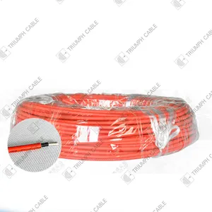 Cable solar XLPE/XLPO con muestra gratis, cable solar de 4mm, 6 mm2 y 6 mm2, cable solar de 6mm 84/0.30TS, para equipo solar