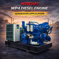 Moteur diesel marin Weichai WP4C82-15, 82 CV, 4 cylindres, turbocompressé, pour groupe électrogène, pompe à eau, machines agricoles