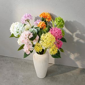 ดอกไฮเดรนเยียประดิษฐ์ CallaFloral ก้านเดี่ยว ทำจาก PVC ยางนิ่ม ตกแต่งภายในบ้าน งานแต่งงาน ของตกแต่งบ้าน - Product Image 1