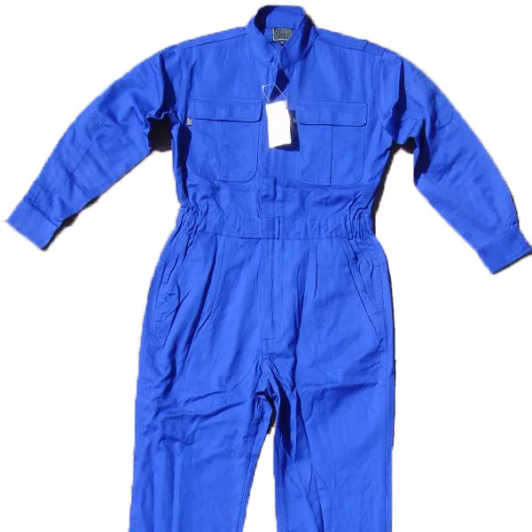 Coverall với eo đàn hồi zip phía trước hàng hóa bảo hộ lao động bảo hộ lao động onesie dịch vụ bảo trì Jumpsuit