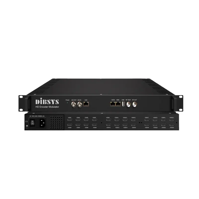 (MSM623) cost effective 24 Channels MPEG4 IP Encoder to 8 ATSC Modulator for Coax CATV System