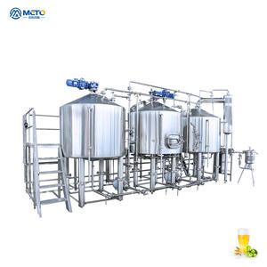 Meto 1500l Sterke Microbrouwerij Duits Roestvrijstalen Bierbrouwsysteem Met Plc-Controle En Kerncomponent Van Het Drukvat - Product Image 1