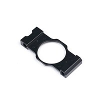 Support de fixation d'objectif noir personnalisé, antidérapant, léger, pour caméras industrielles CNC, systèmes de vision industrielle, équipements d'automatisation et de robotique