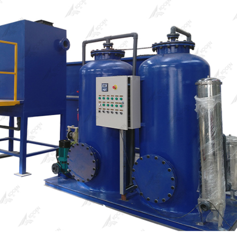 KOOEN Water Treatment System for Plastic Recycling Washing Line Plant
