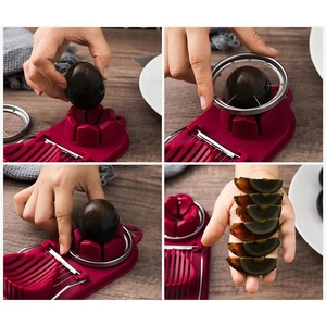 Hight chất lượng của nhãn hiệu đa chức năng nhựa đôi đầu trứng cắt trứng Slicer - Product Image 6