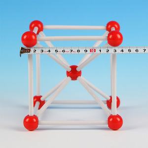 9 modelos de cristal diferentes, modelo biológico de escuela secundaria, equipo experimental, instrumentos de enseñanza, modelo de estructura Molecular - Product Image 4