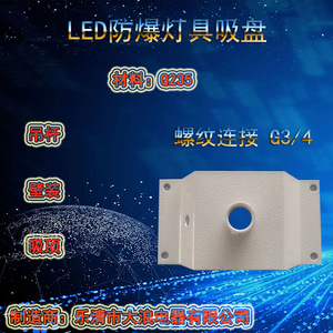 โคมไฟ LED กันระเบิด G3/4ฐานติดผนังเพดาน NEMA จัดอันดับ T4 4X - Product Image 5