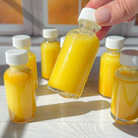Bouteilles à jus, petits pots vides, bouteilles de shot de gingembre en verre, 4oz 60ml, 2oz, petites bouteilles de shot de gingembre en verre
