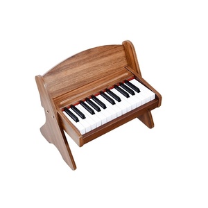 Mini clavier électronique de <span class=keywords><strong>piano</strong></span> en bois à 25 touches sans danger pour les tout-petits Instrument de jouet musical durable <span class=keywords><strong>facile</strong></span> à jouer pour les enfants Fun à la maison - Product Image 3