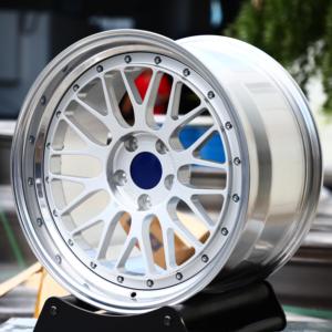 HTOR LM 2 Piece 18 19 20 21 22 23 24 Inch 5X112 5X114.3 Multi-spoke Silver Forged <strong>Wheels</strong> Rims For M2 M3 M4 F80 G80 350z 370z - Product Image 2