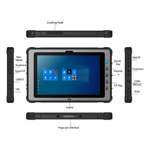 WinPad W103 10,1 Zoll Robustes Industrie-Tablet Intel I5 <span class=keywords><strong>Windows</strong></span> <span class=keywords><strong>11</strong></span> 16GB RAM WiFi 6 4G GNSS RS232 IP65 Wasserdicht - Product Image 5