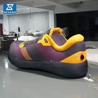 Modèle de chaussure gonflable géant personnalisé pour la promotion de la marque, la publicité commerciale, la décoration d'événements, l'affichage