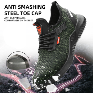 Calzado de Seguridad con Puntera de Acero, Anti-Impactos, Anti-Pinchazos, Antideslizante, Resistente al Calor, para Soldadura y Obras de Construcción - Product Image 5
