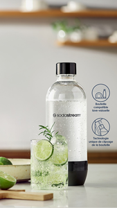 Haute qualité Sodastream classique 1L bouteille noir mousseux fabricant d'eau accessoire maison Soda Kit - Product Image 3