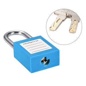 Boyue High Quality Durable Anti-Theft Multi-Color Safety Padlock with Master Key System CE Certified for Industrial Door Use