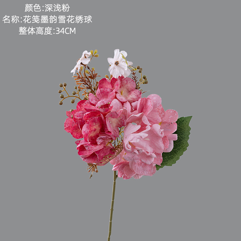 Various shades of pink