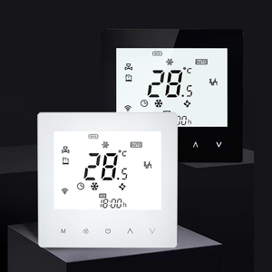 Termostato Inteligente Digital con Conexión WiFi, Controlador de Temperatura para Unidad de Ventilador y Bobina, Ventilador de Múltiples Velocidades, Temporizador, Modo de Interruptor Automático - Product Image 6