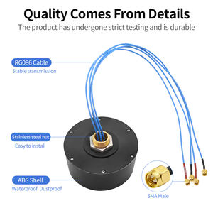 4x4 Mimo IP67 a prueba de agua 600-6000MHz 5G LTE 5G Mimo onmi antena redonda Adhesivo de banda personalizado Antena combinada 4 en 1 - Product Image 5