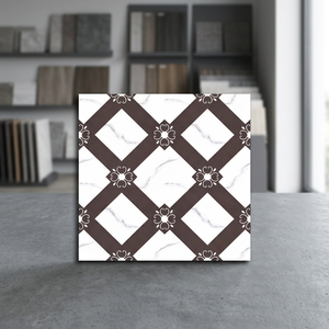 Carreaux de sol en céramique numérique émaillée de style japonais 300x300mm, super antidérapants, design rustique pour salle de bain - Product Image 2