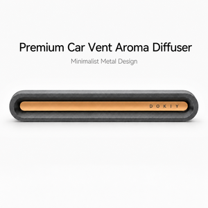 Diffuseur de parfum pour voiture en métal minimaliste, style épuré, support de parfum en alliage pour véhicule, vente en gros B2B, exportation directe usine - Product Image 2