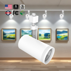 Sistem Pencahayaan Rel Tracklight Cob Komersial FCC UL 10W-30W untuk Penerangan Rel <span class=keywords><strong>Track</strong></span> <span class=keywords><strong>LED</strong></span> di Toko Ritel, Supermarket, Restoran - Product Image 1