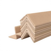 Protecteur d'angle en carton kraft robuste, longueur personnalisée, pour protection de palettes, écologique et antichoc