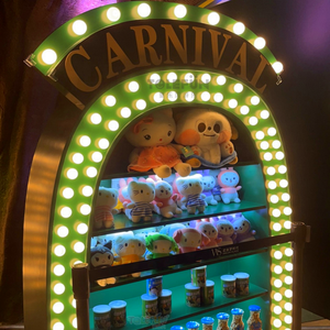 อาคารธีมสวนสาธารณะบูธสัมปทานสำหรับงานเทศกาลแกลเลอรี่เกมยิง <span class=keywords><strong>Krazy</strong></span> Kans เกมขนาดใหญ่เกมสนุกๆในงานเทศกาลและกิจกรรม - Product Image 3