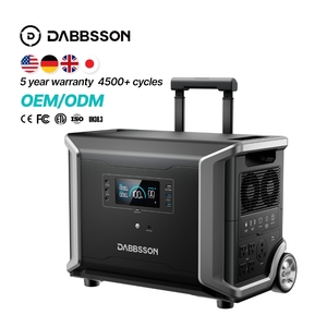 Dabbsson เครื่องกำเนิดไฟฟ้าแบบพกพา3000W Pro 3600wh ความจุสูงได้รับการรับรองจาก EU US UK JP Lifepo4แบตเตอรี่พลังงานแสงอาทิตย์ - Product Image 1